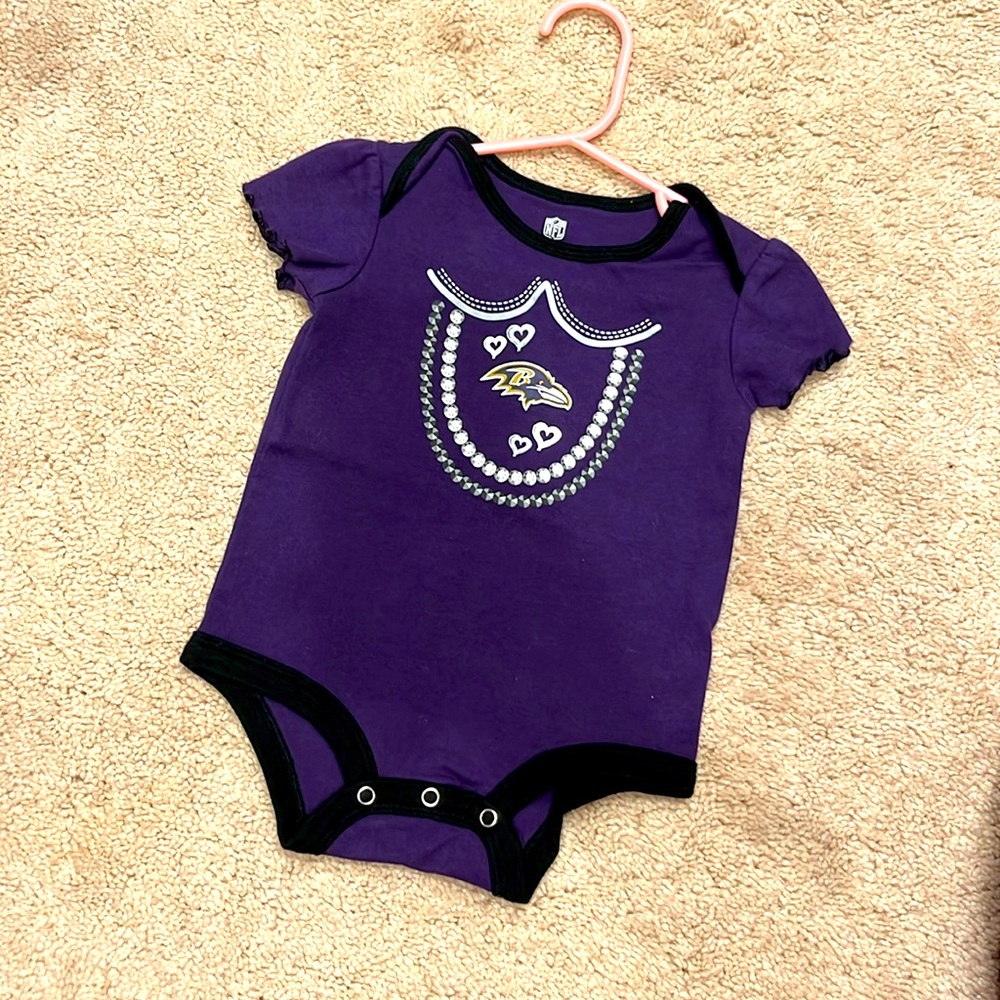 NFL Baltimore Ravens Baby Onesie 12 months